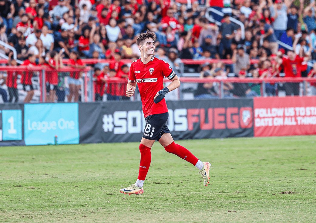 Player in action